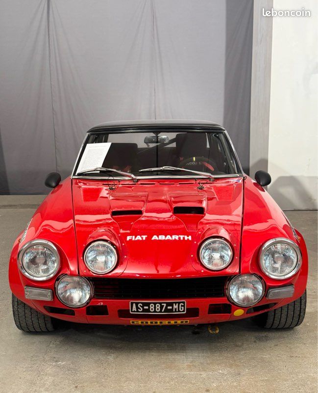 Rare Fiat 124 Abarth csa spider groupe 4